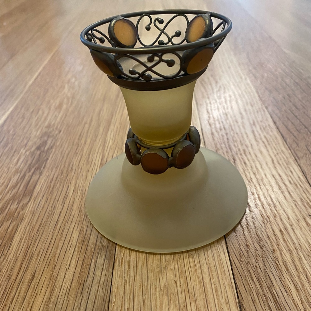 Partylite Paris Retro Taper Holder.   New in box.